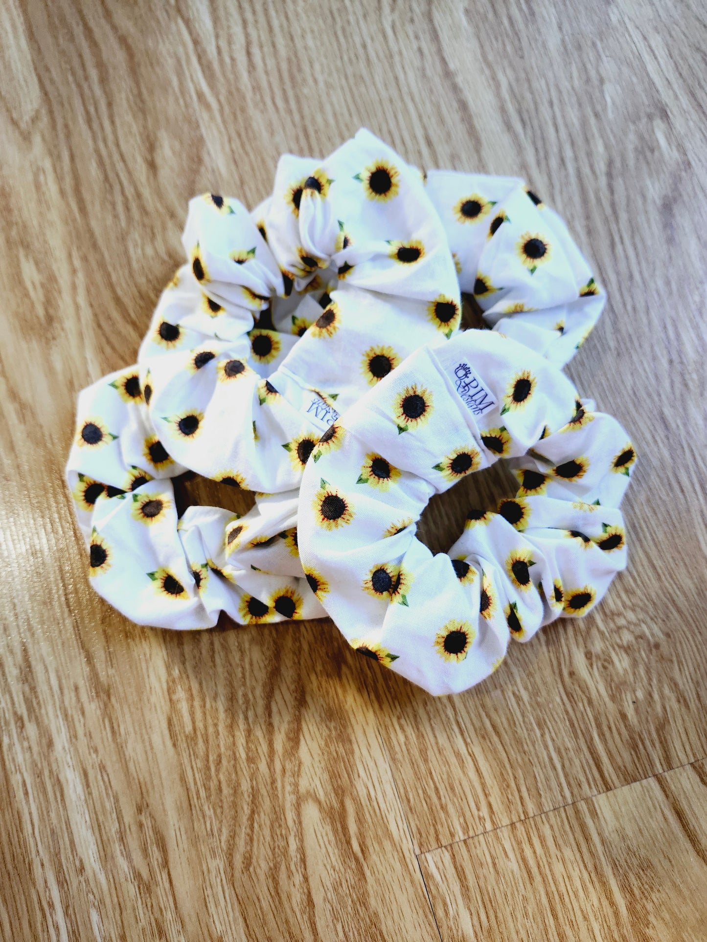 Sunflower Bloom Scrunchies