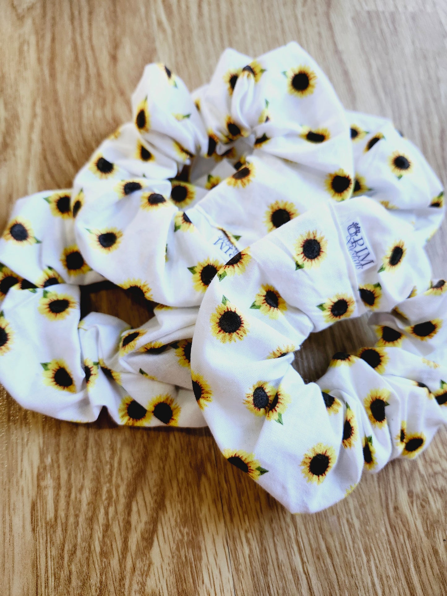 Sunflower Bloom Scrunchies