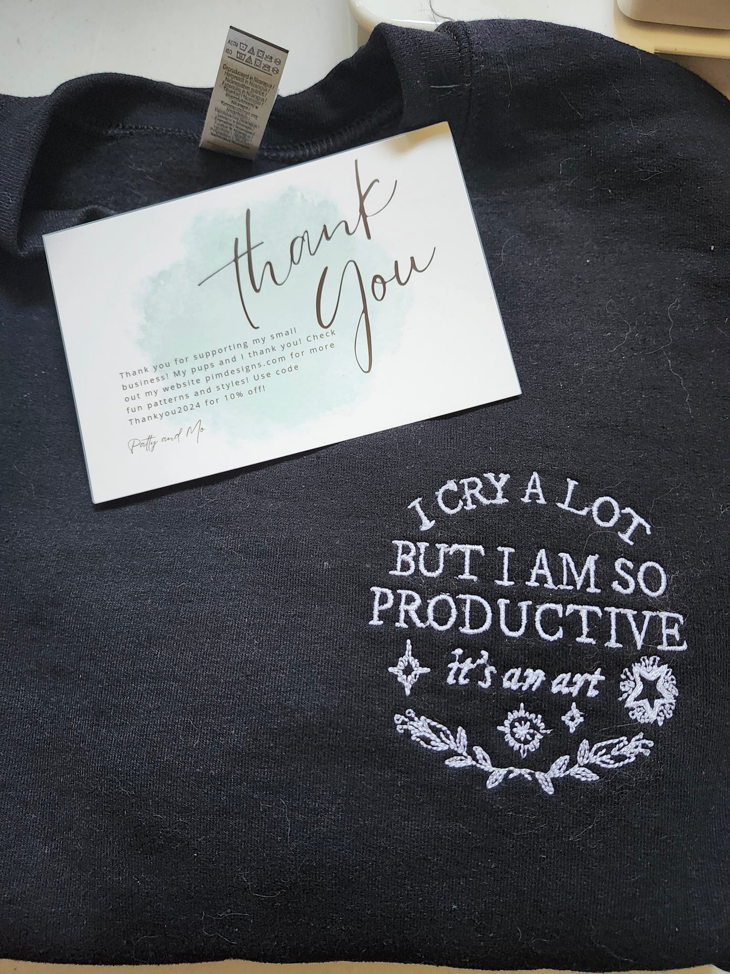 Productive Tears Sweatshirt