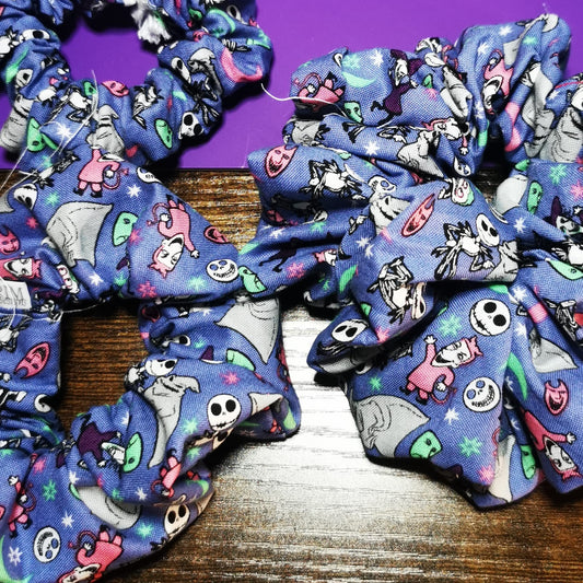 Nightmare Before Christmas Scrunchie