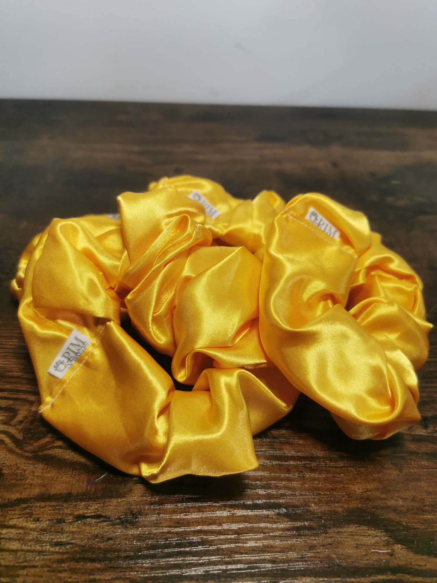 Ray of Sunshine Satin Scrunchie