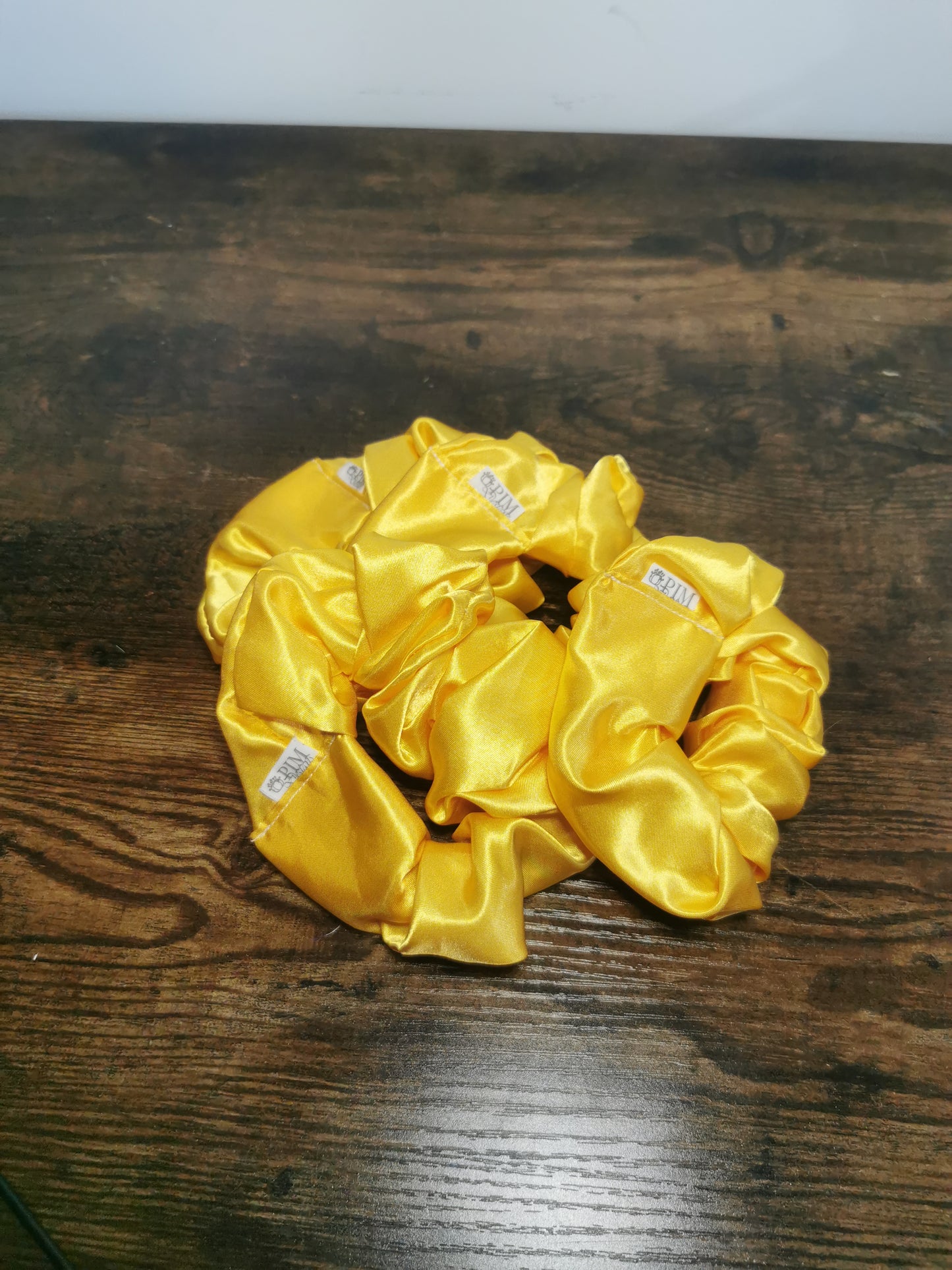 Ray of Sunshine Satin Scrunchie