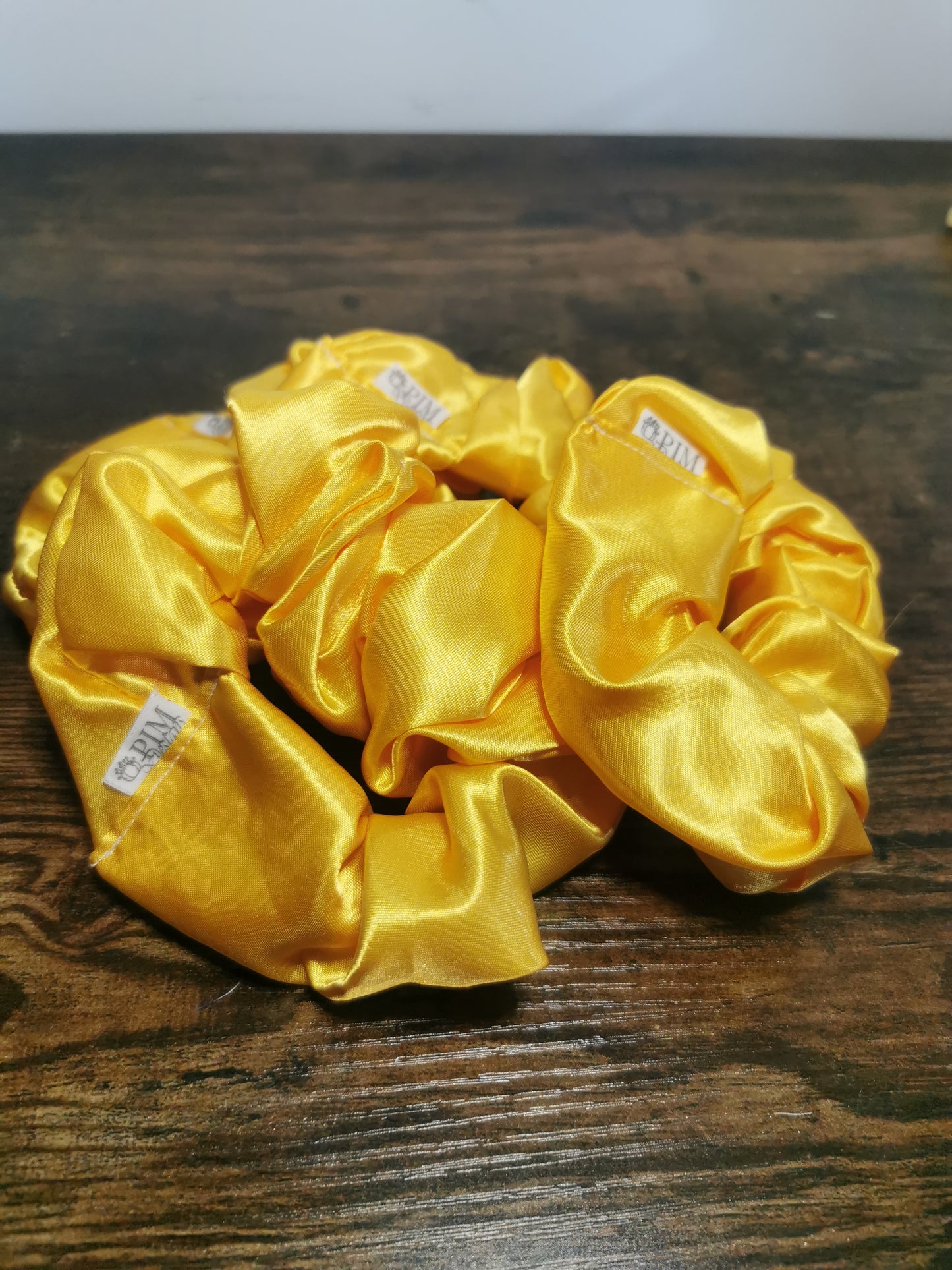 Ray of Sunshine Satin Scrunchie