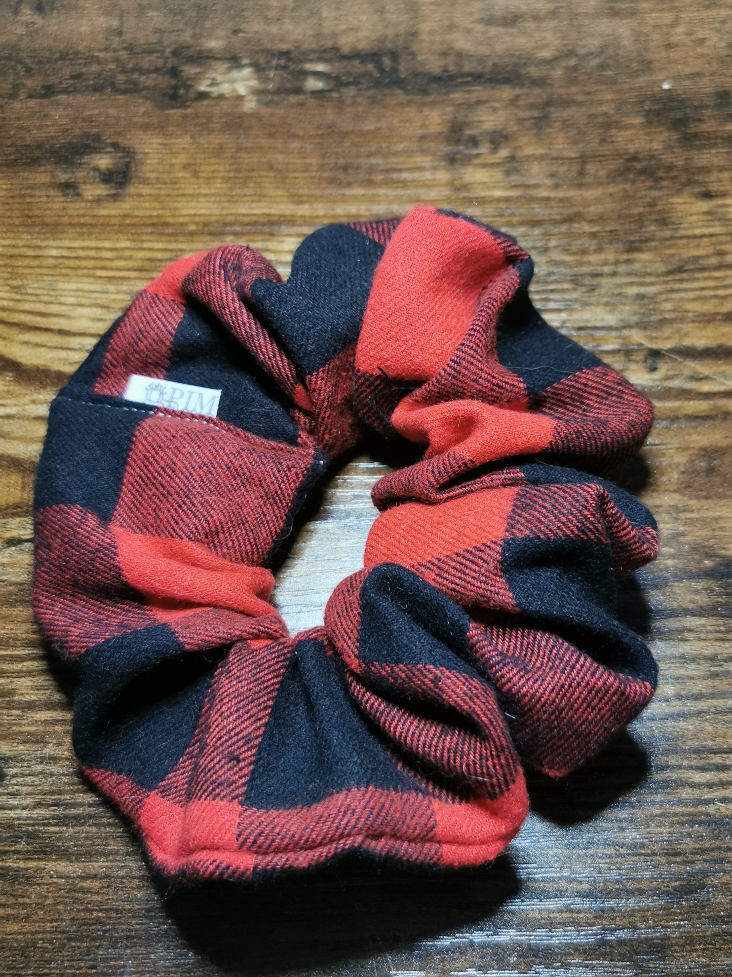 Red Buffalo Plaid Regular Scrunchie