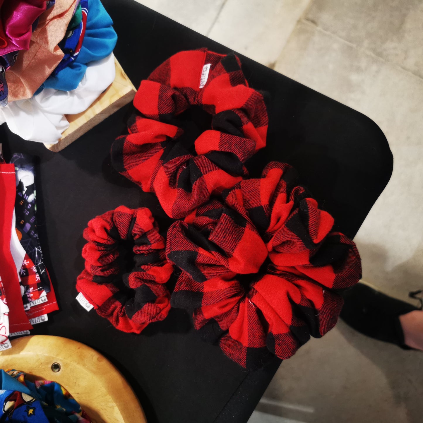 Red Buffalo Plaid Regular Scrunchie