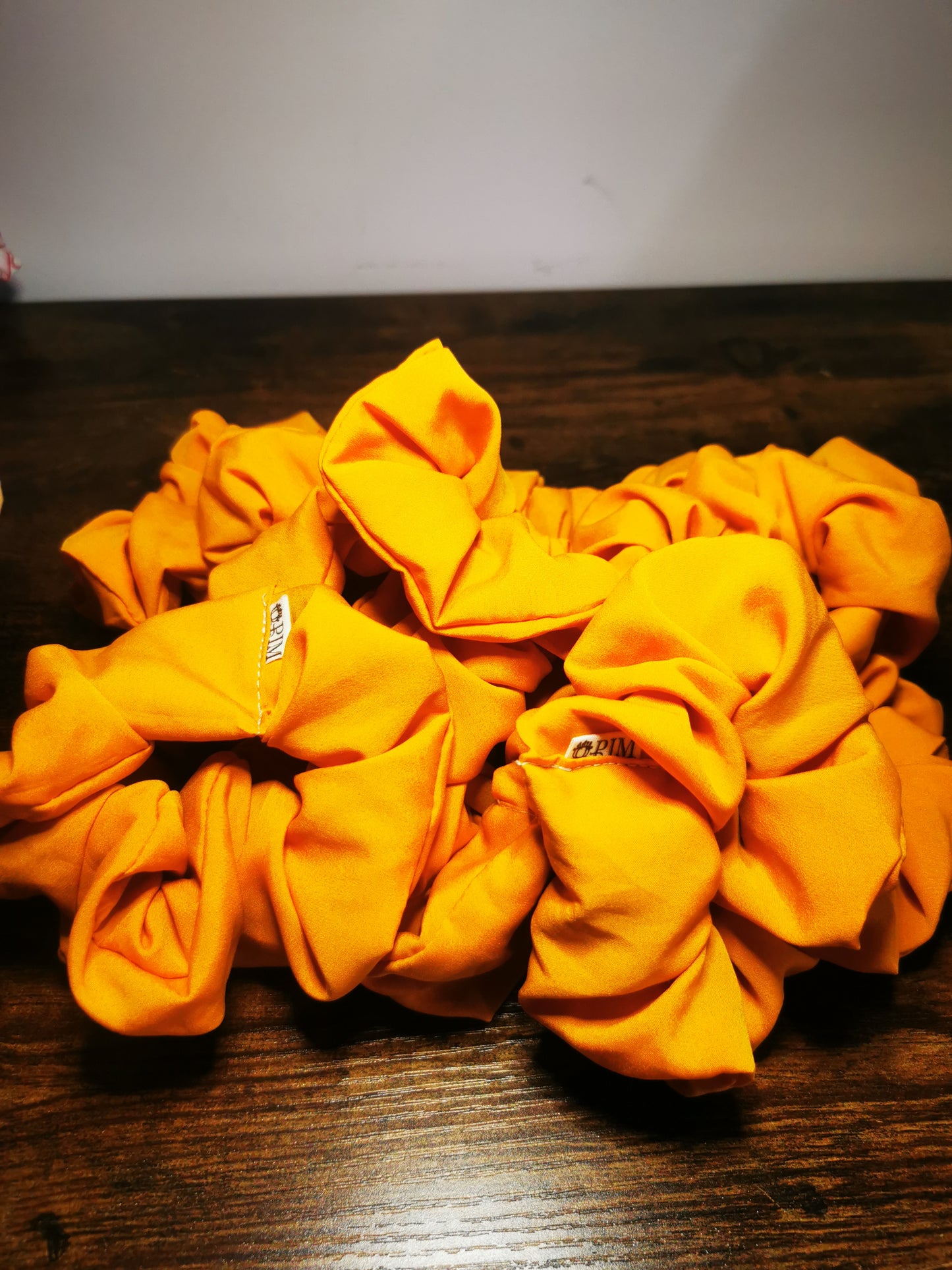 Sunflower Yellow Scrunchies