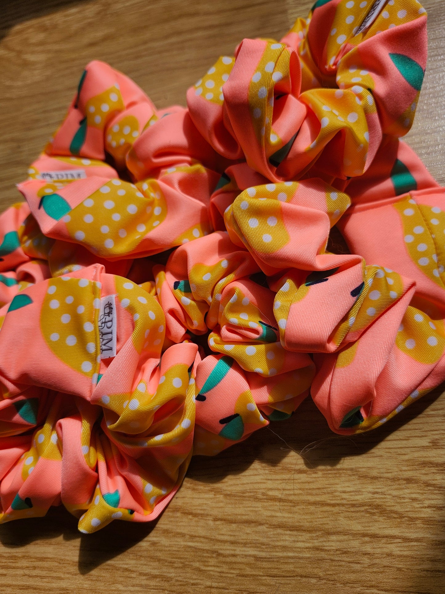 Sunset Citrus Swimwear Scrunchie