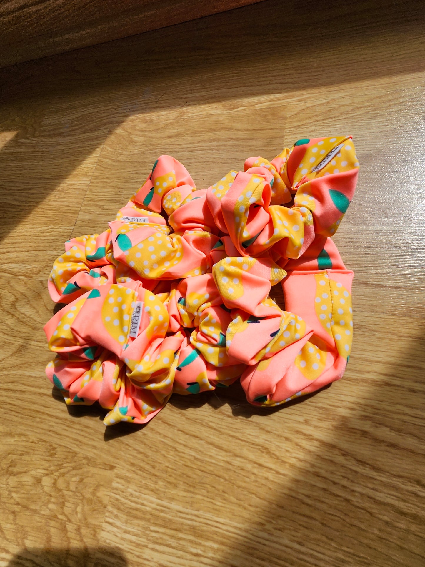 Sunset Citrus Swimwear Scrunchie